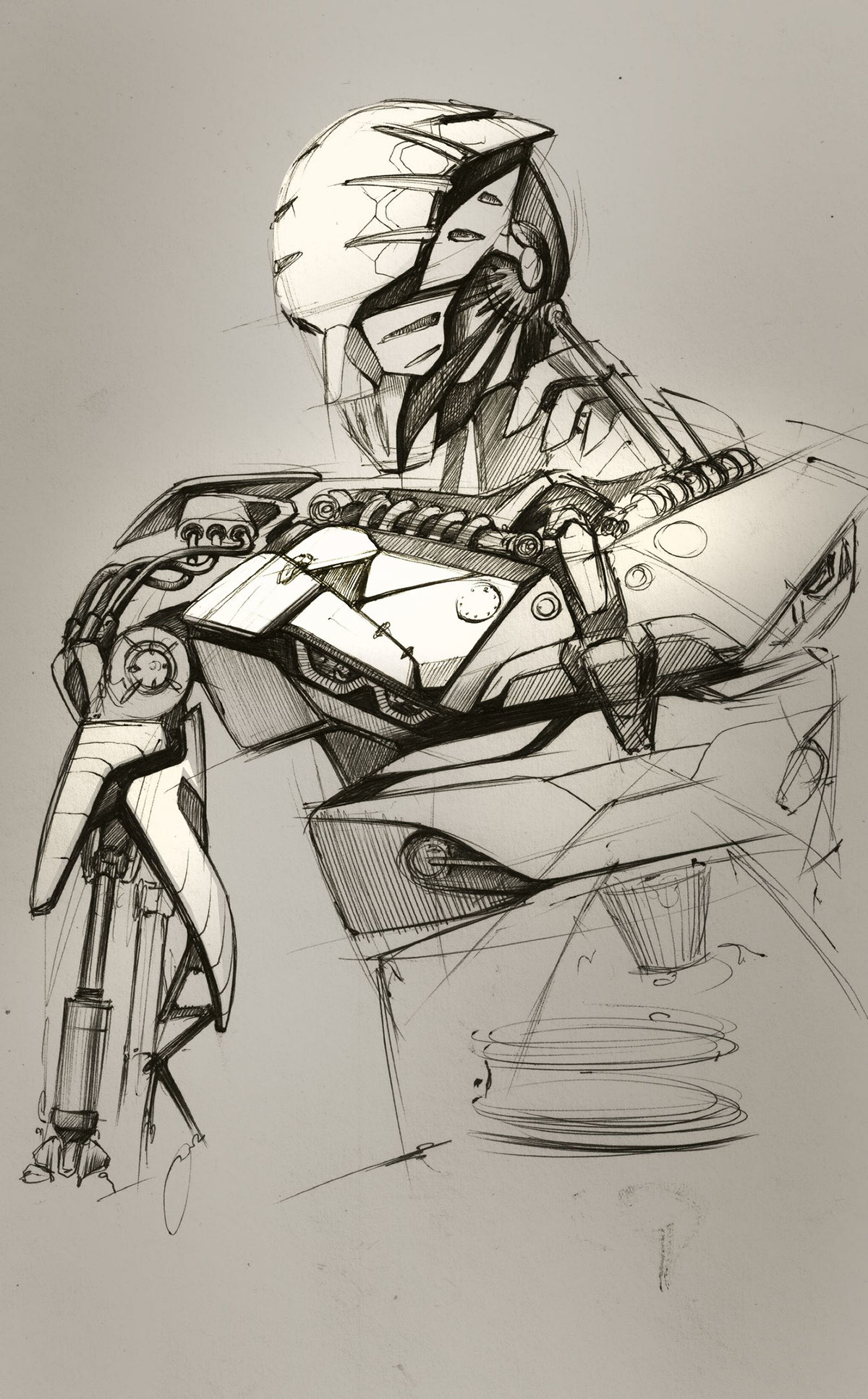 industrial design，Intelligent technology，Automatic design，artificial intelligence，design sketch，