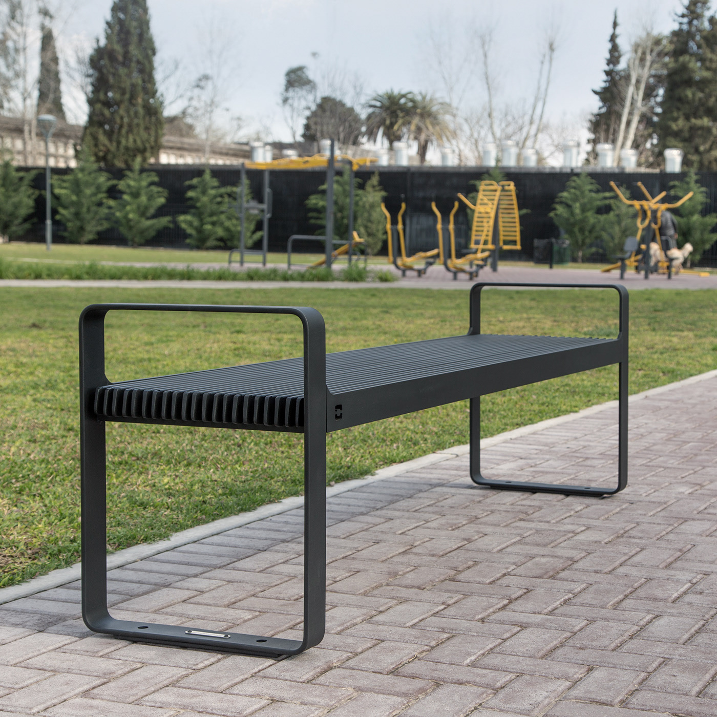 communal facilities，Park bench，