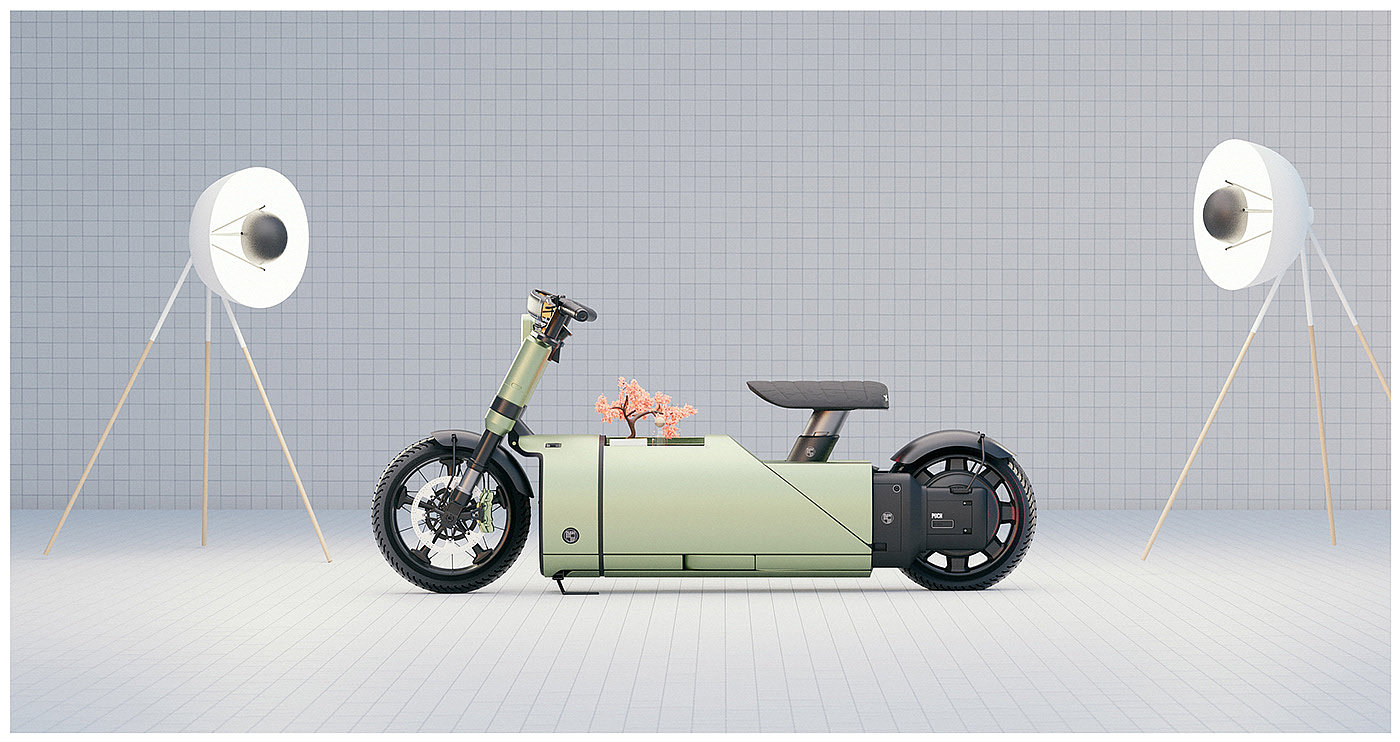 Jaguar Land Rover，conceptual design，Moped，vehicle，