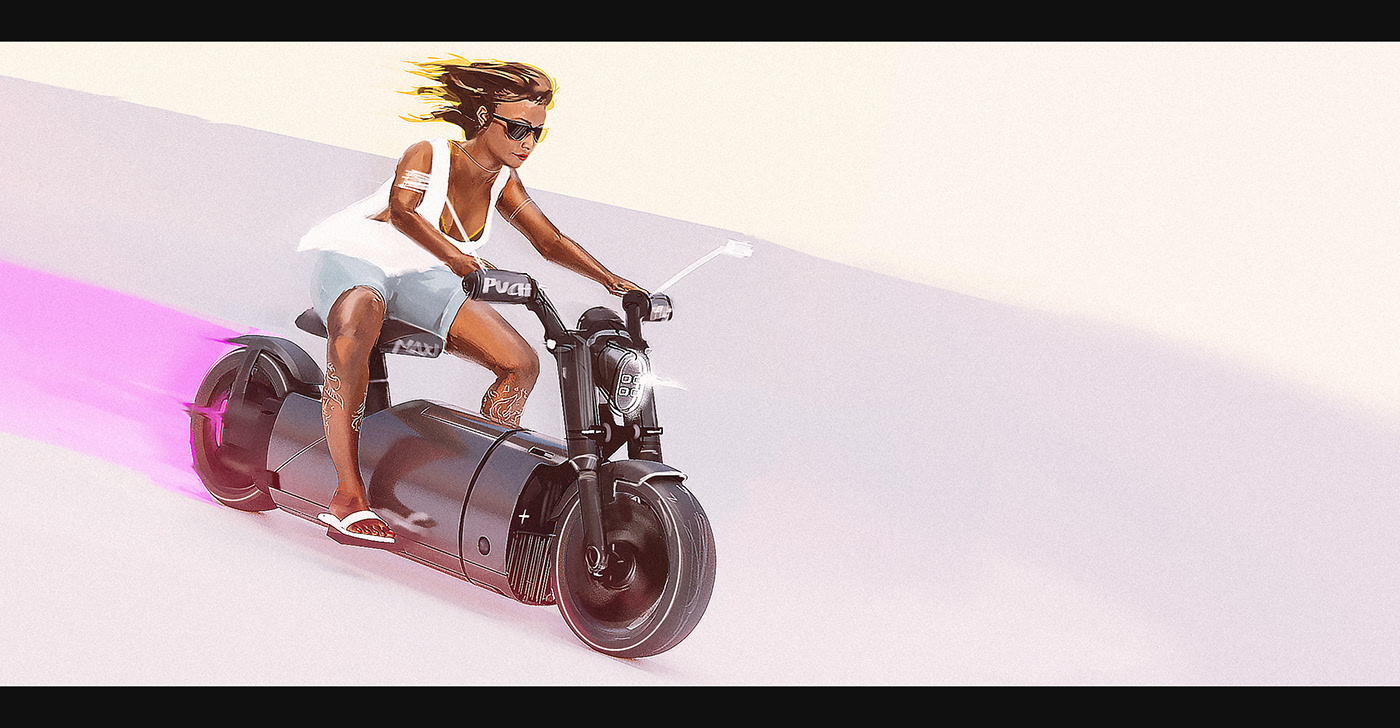 Jaguar Land Rover，conceptual design，Moped，vehicle，