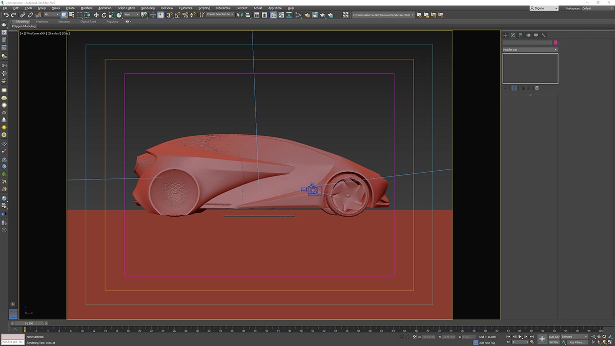 Car rendering，Concept car，
