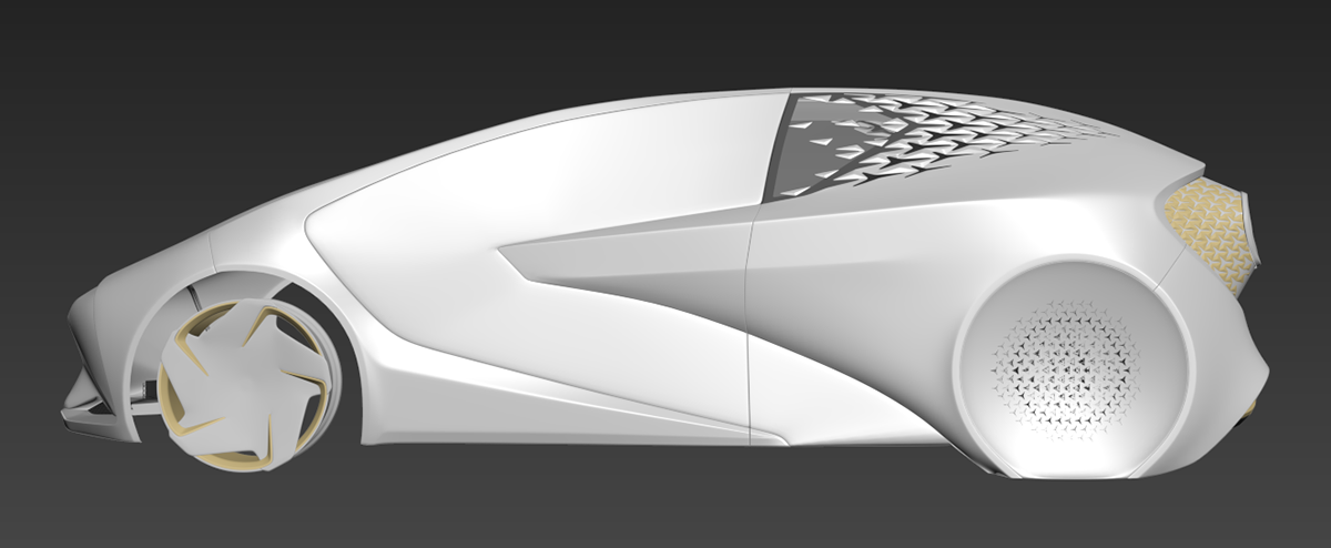 Car rendering，Concept car，