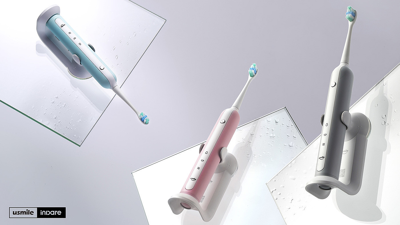 product design，industrial design，toothbrush，Electric，healthy，