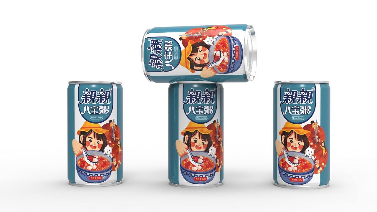 Babao porridge design / moon cake packaging / food packaging / packaging box design，