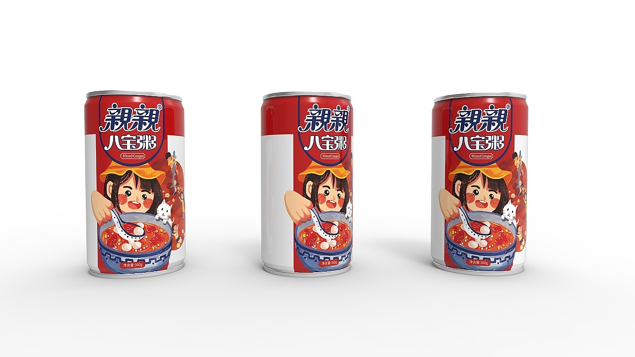 Babao porridge design / moon cake packaging / food packaging / packaging box design，