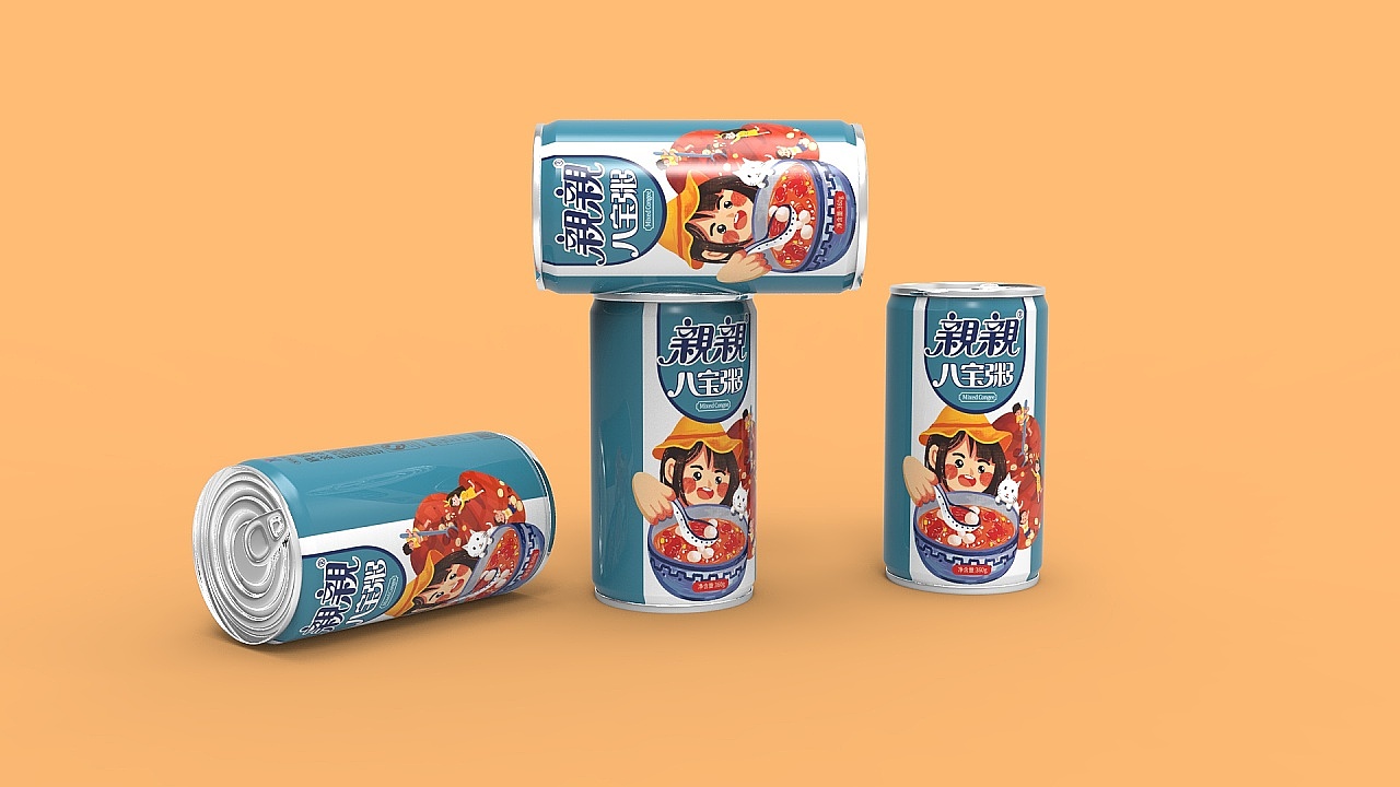 Babao porridge design / moon cake packaging / food packaging / packaging box design，