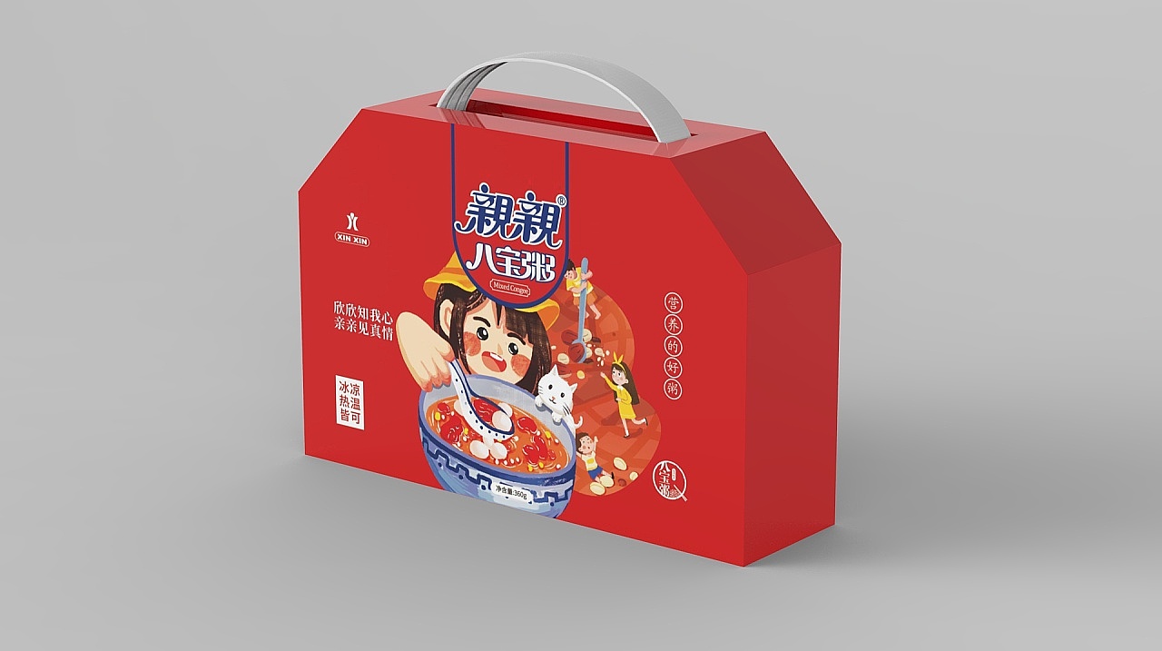 Babao porridge design / moon cake packaging / food packaging / packaging box design，