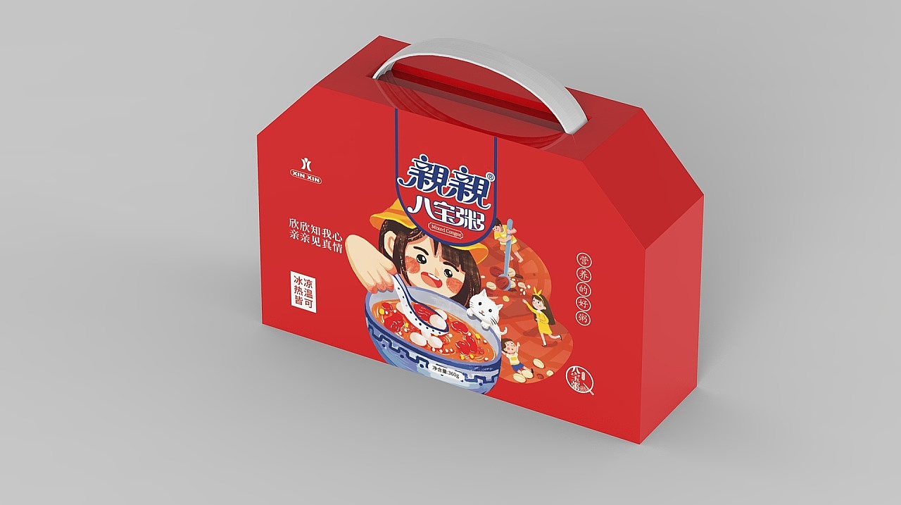 Babao porridge design / moon cake packaging / food packaging / packaging box design，