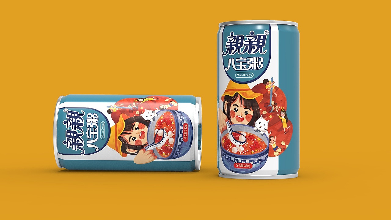 Babao porridge design / moon cake packaging / food packaging / packaging box design，