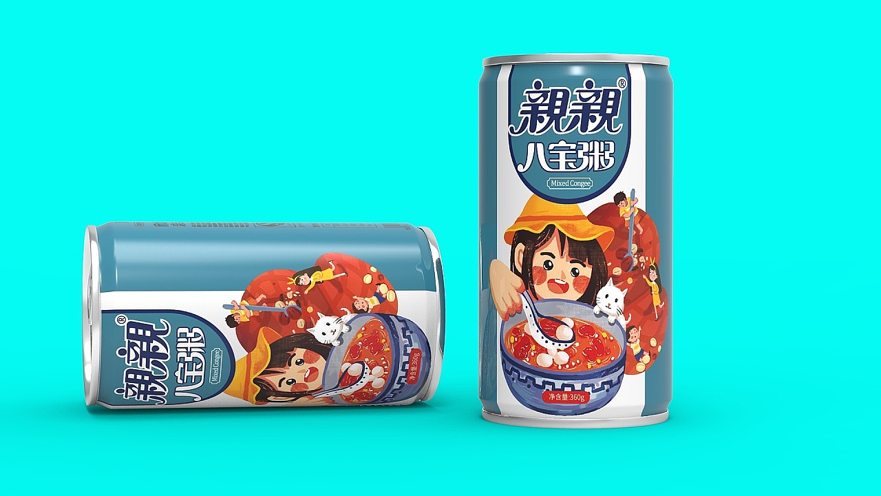 Babao porridge design / moon cake packaging / food packaging / packaging box design，