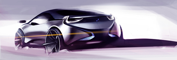 vehicle，industrial design，Sports car，science and technology，Illustration，