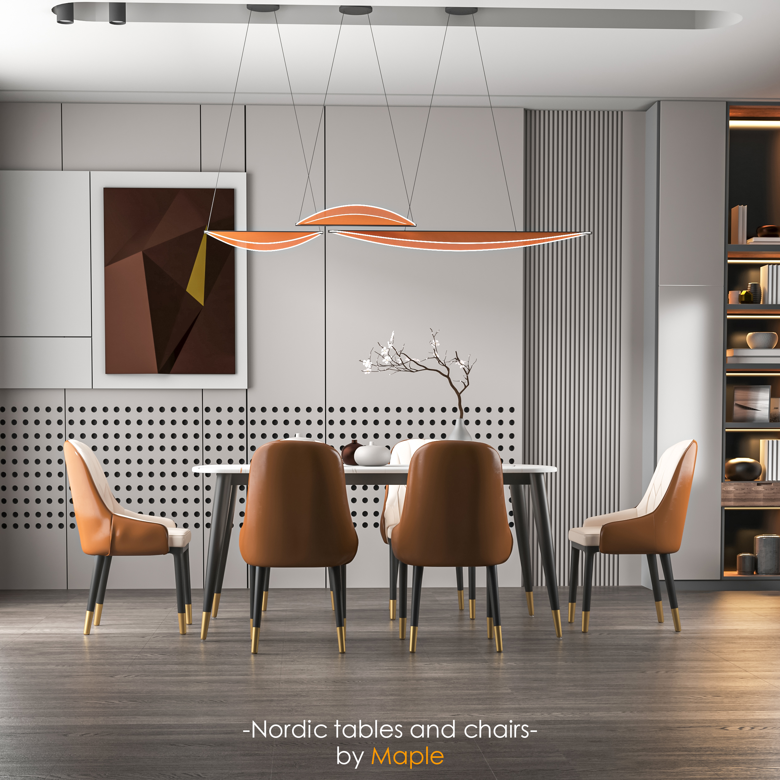 dining table and chair，3d，max，design sketch，furniture，vray，