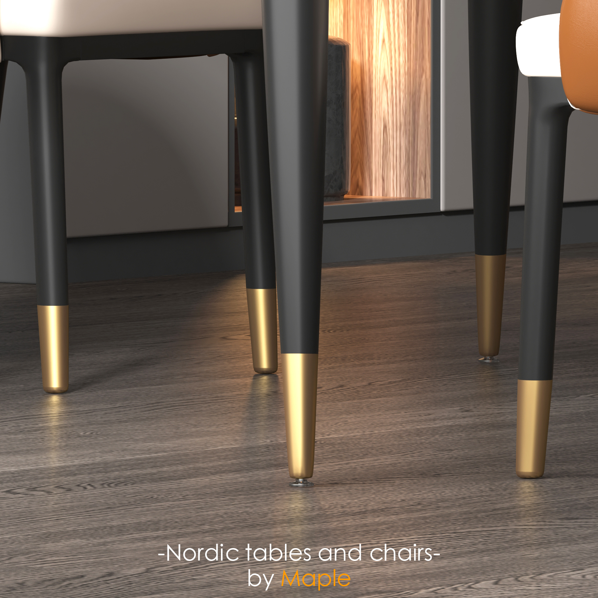 dining table and chair，3d，max，design sketch，furniture，vray，