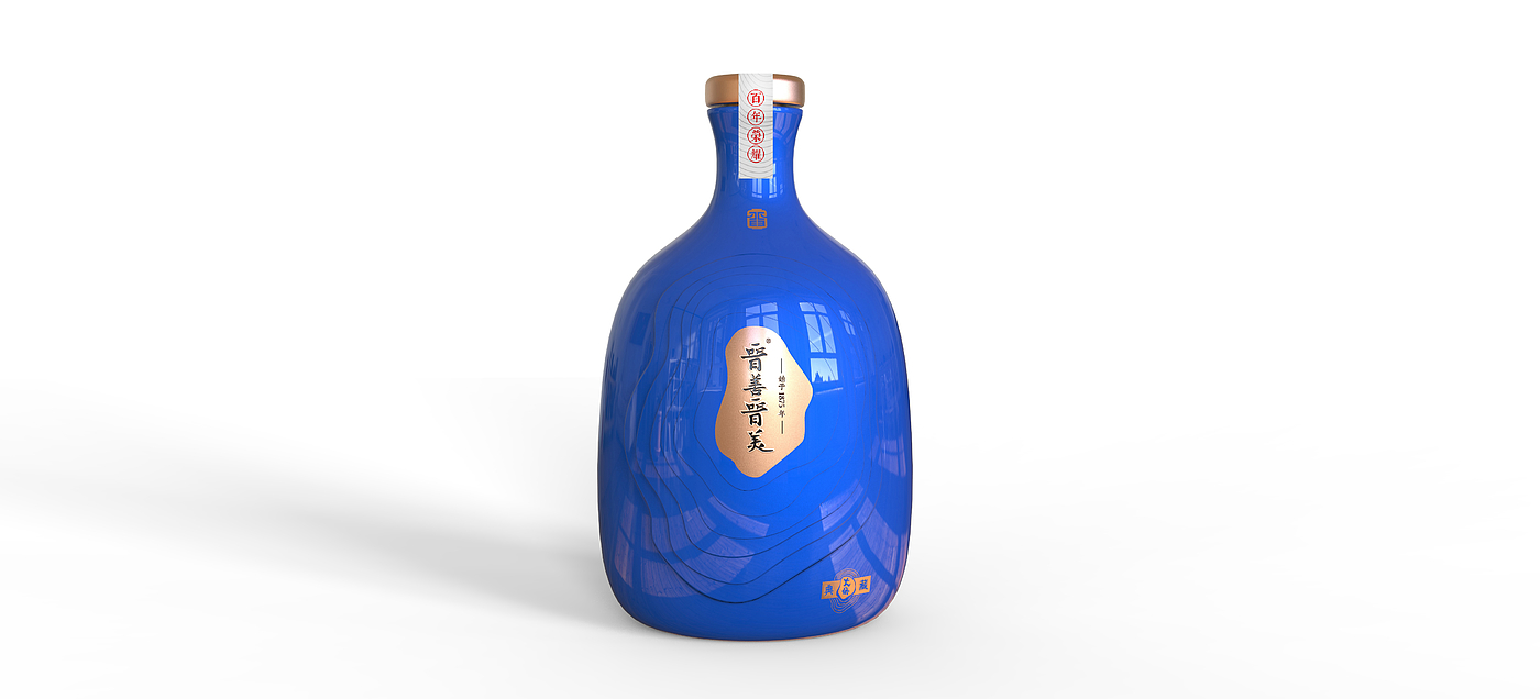 Packaging, wine, product design，