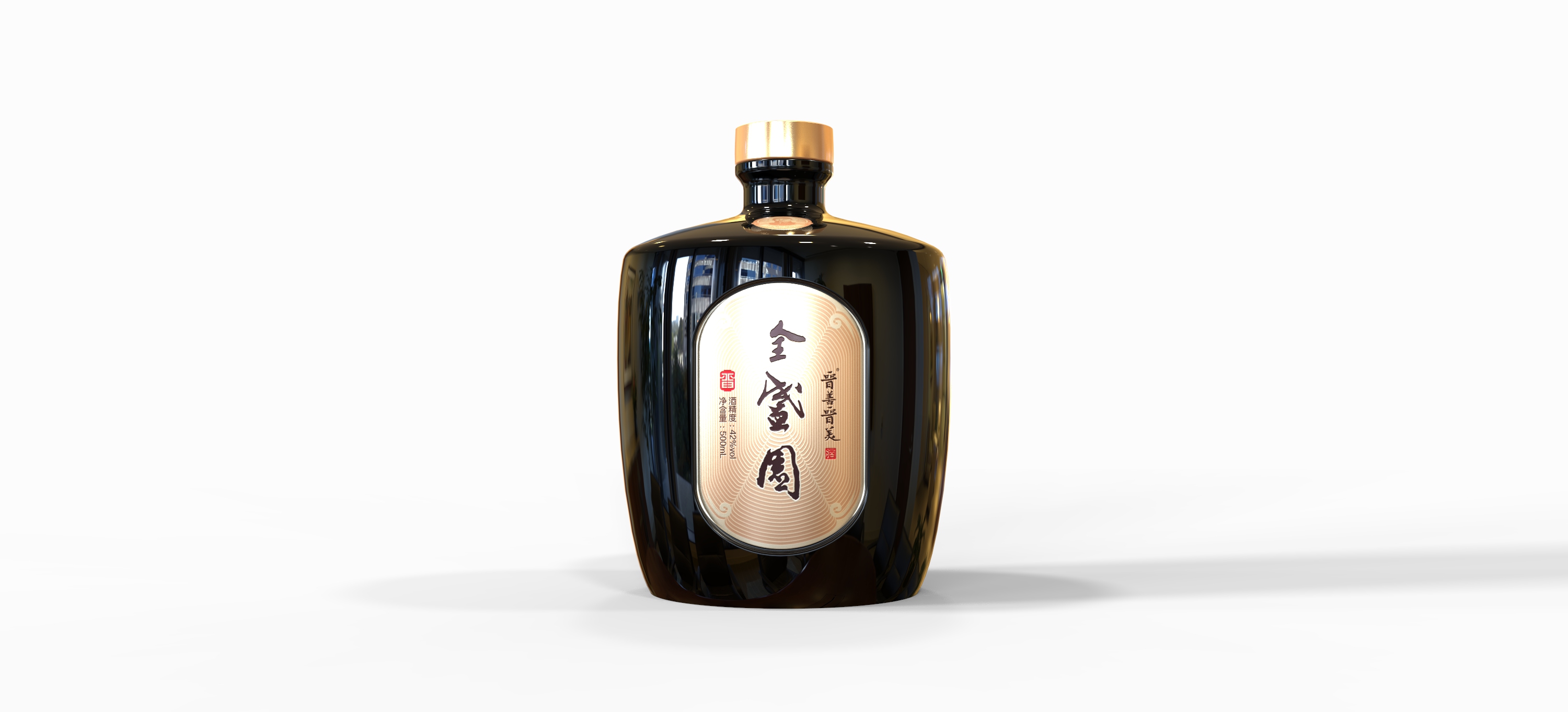 Packaging, wine, product design，