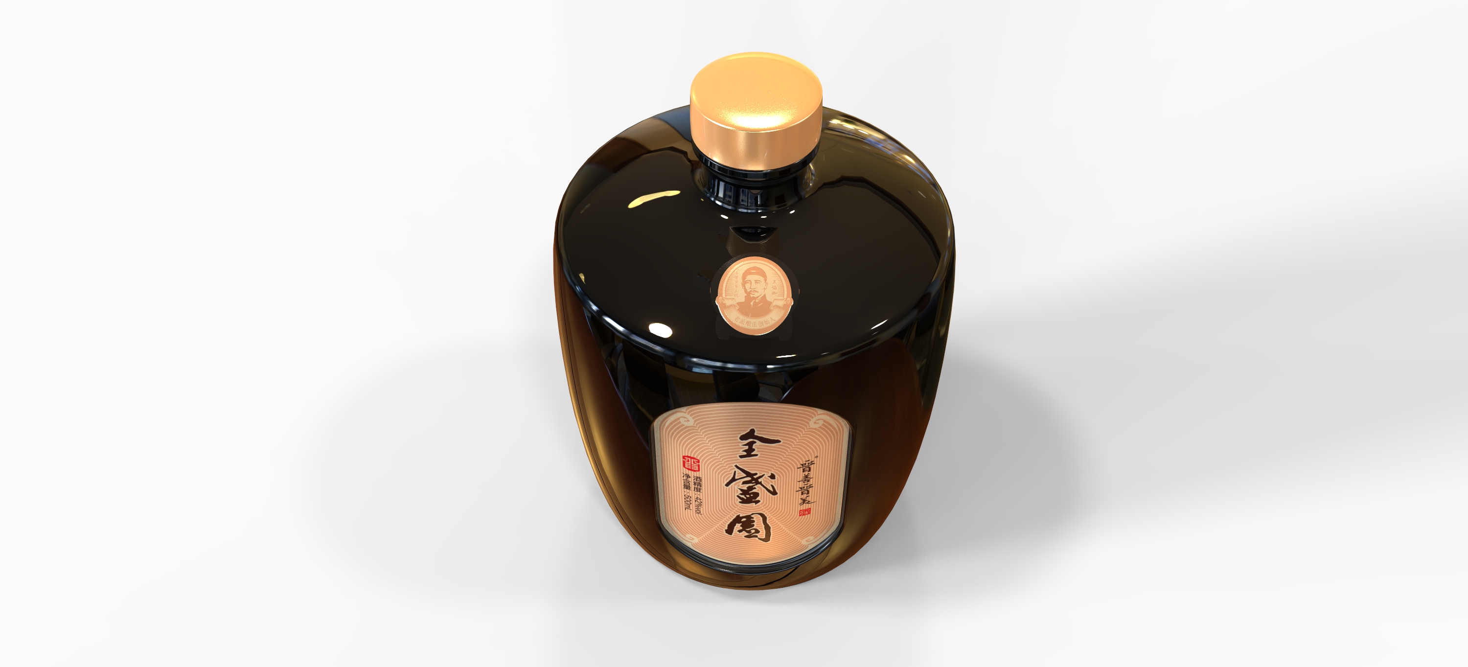 Packaging, wine, product design，