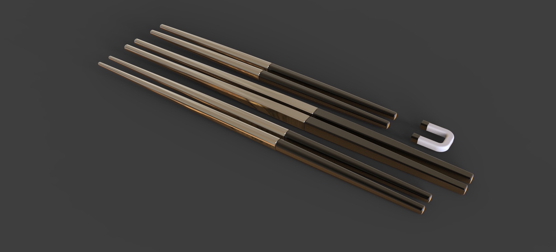 Product design, chopsticks, hygiene，