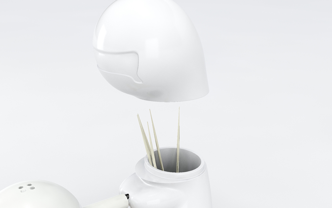 product design，industrial design，Seasoning bottle，ceramics，Simplicity，