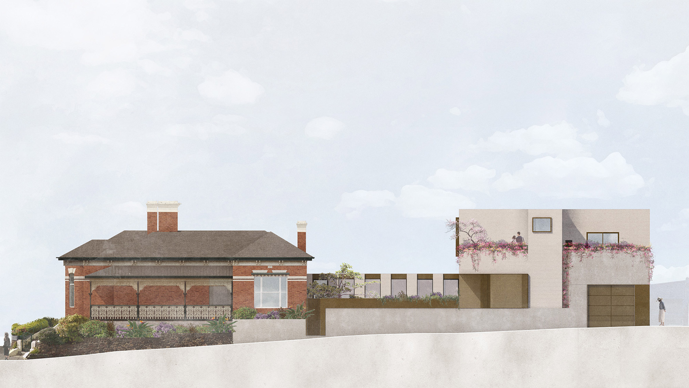 Studio Bright，Ruckers Hill House，House expansion，Family house，