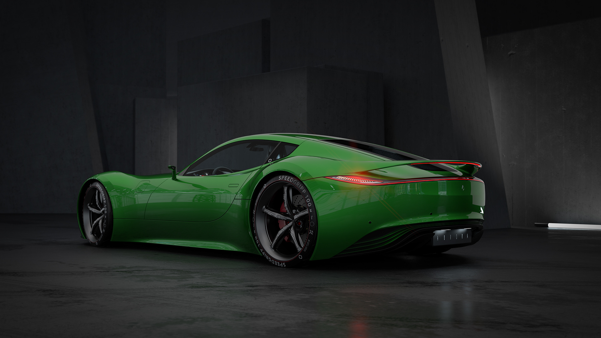 automobile，aurora，concept，Render，Model，