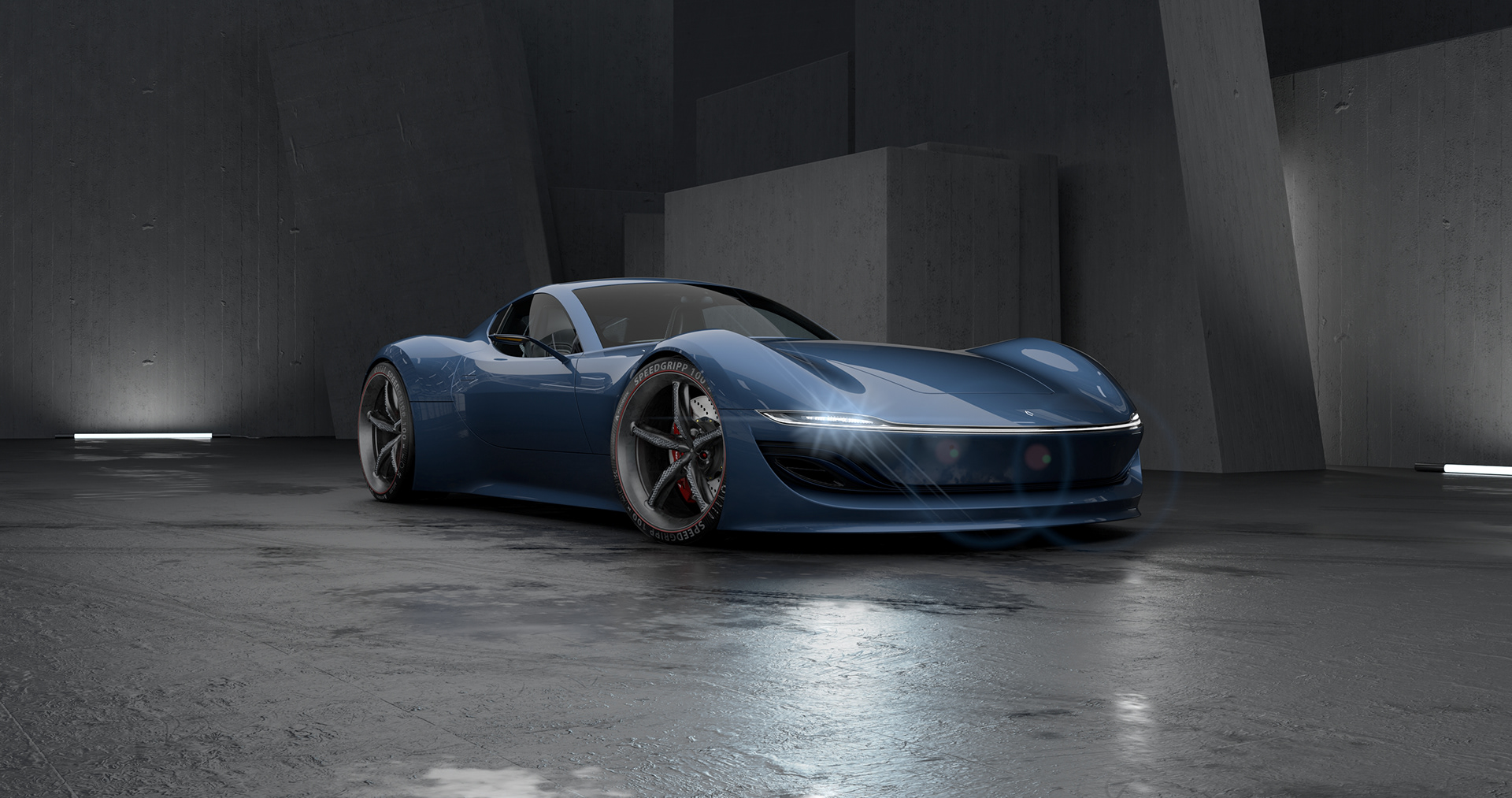 automobile，aurora，concept，Render，Model，