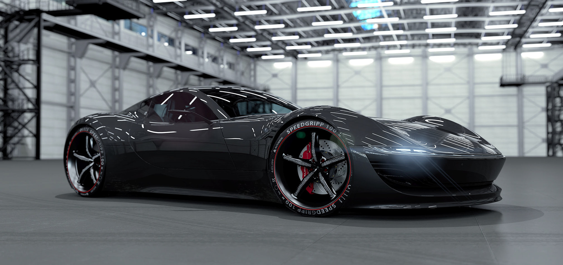 automobile，aurora，concept，Render，Model，