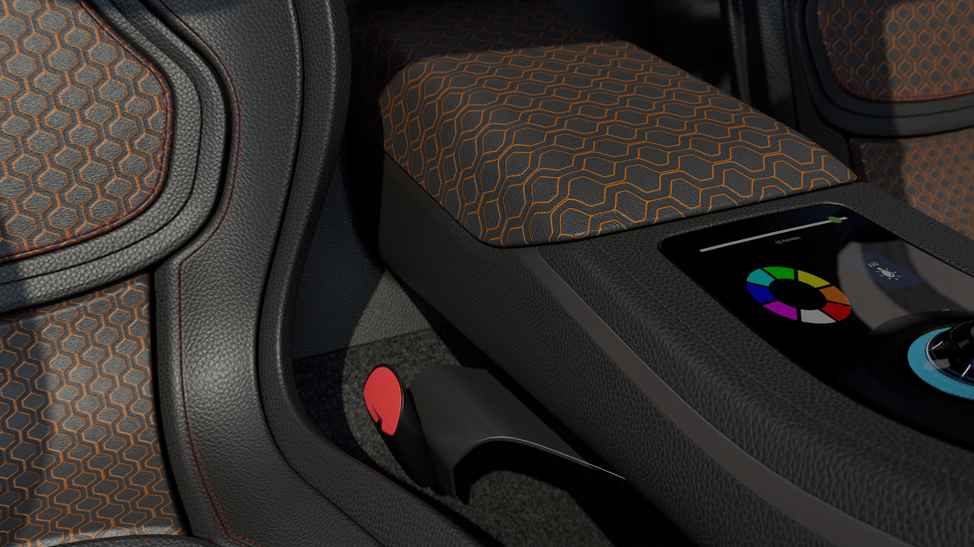 automobile，aurora，concept，Render，Model，