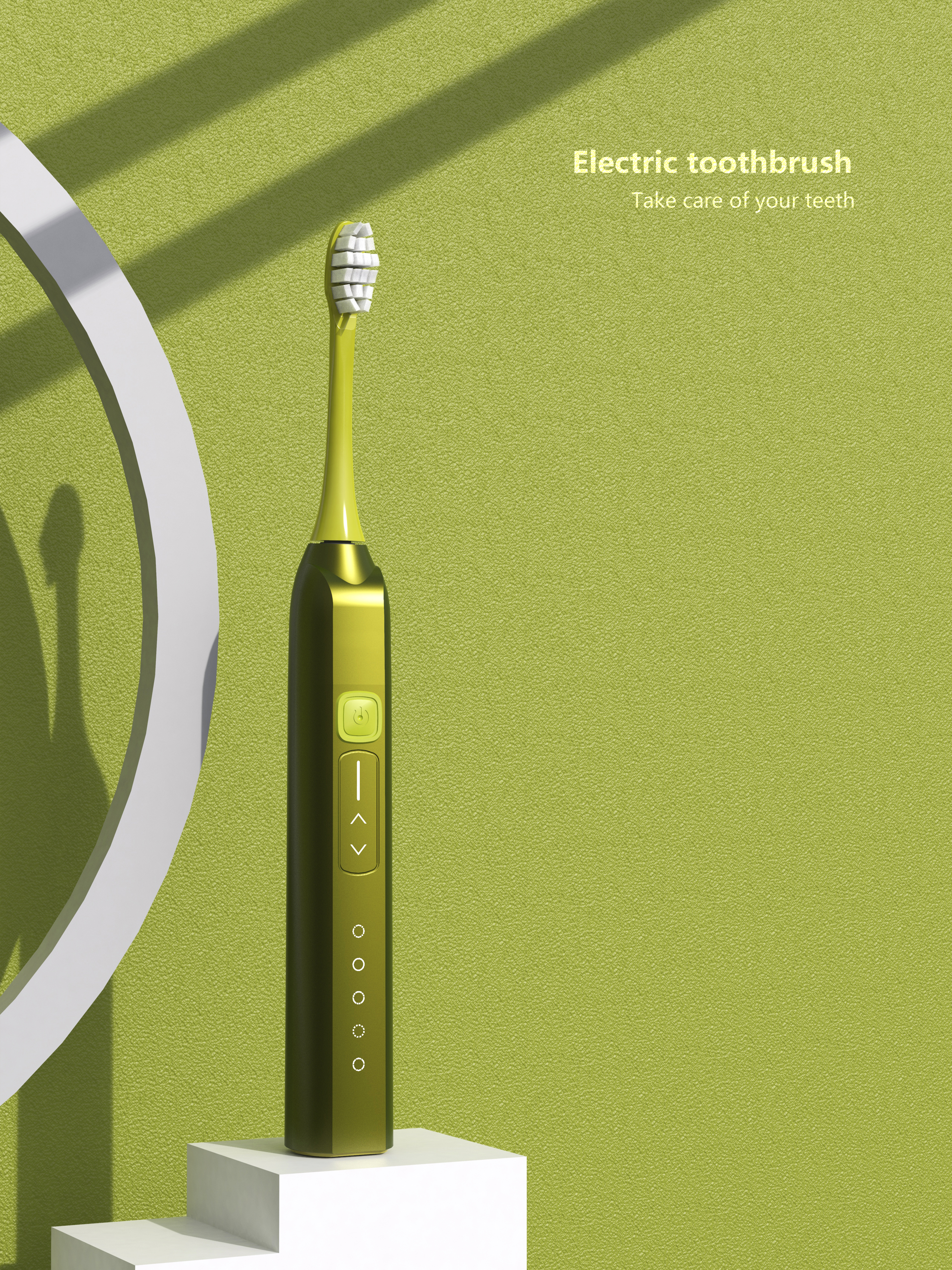 E-commerce rendering，Electric toothbrush，Scene rendering，