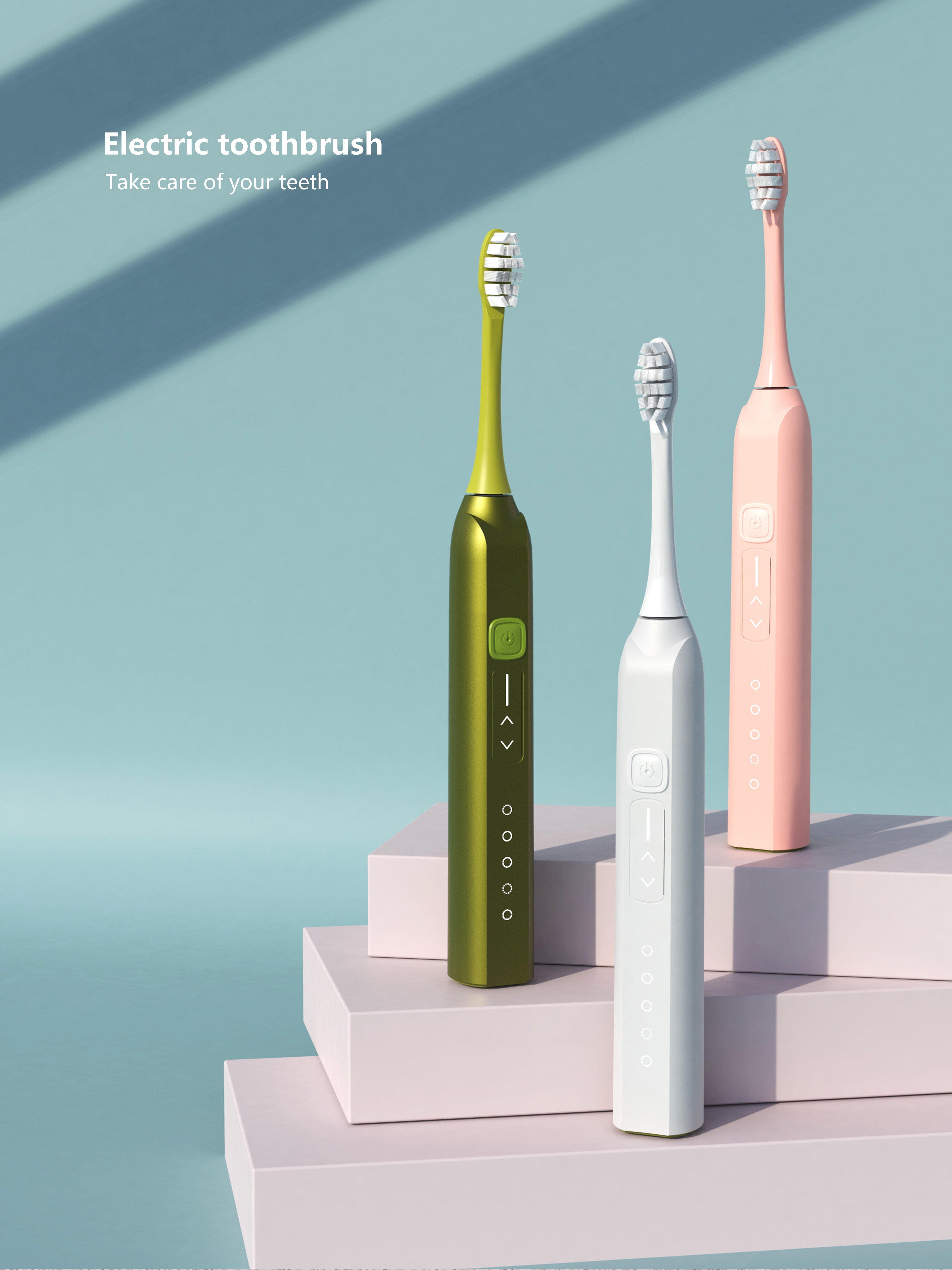 E-commerce rendering，Electric toothbrush，Scene rendering，