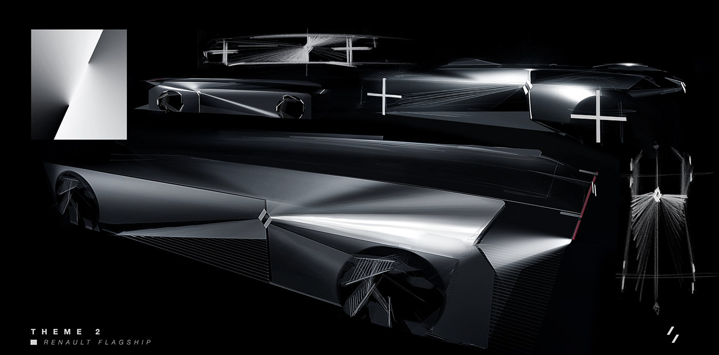 Concept car，Automobile design，renault，