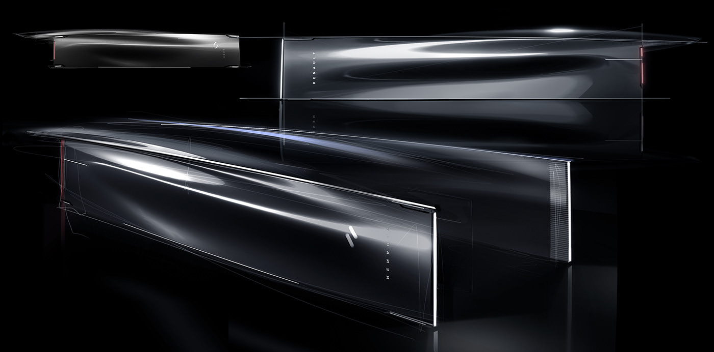 Concept car，Automobile design，renault，