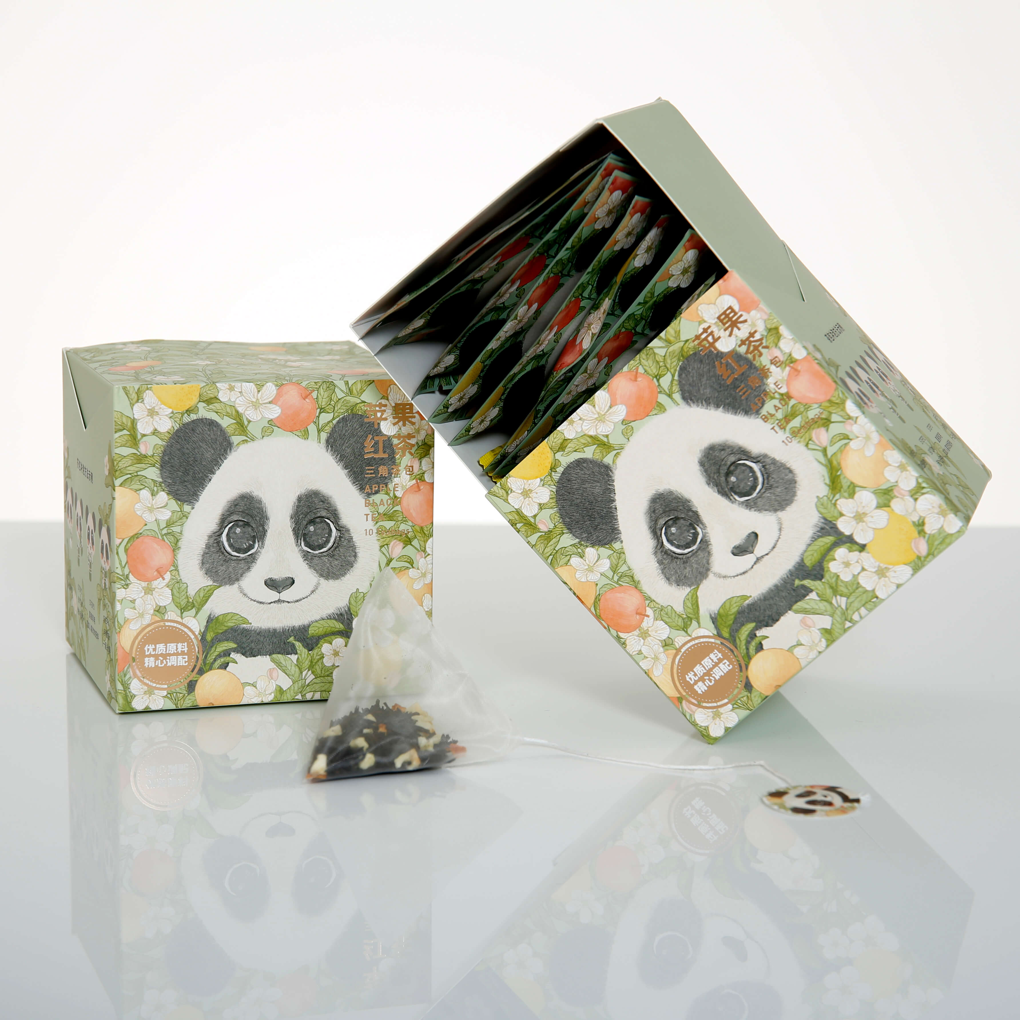 Gift box，Tea box，Illustration，Design，animal，