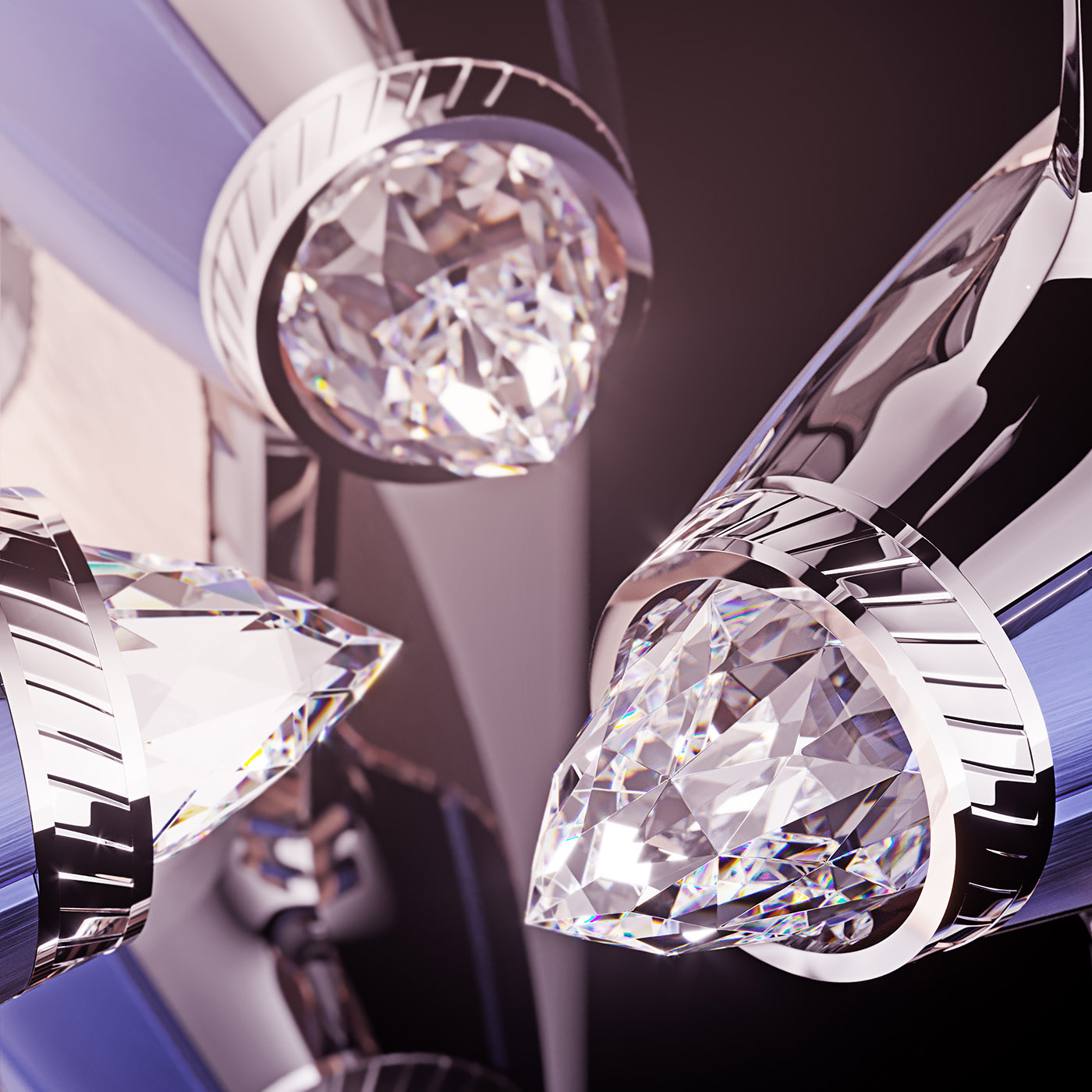 Wrist watch，inside，luxury，Crystal glass，