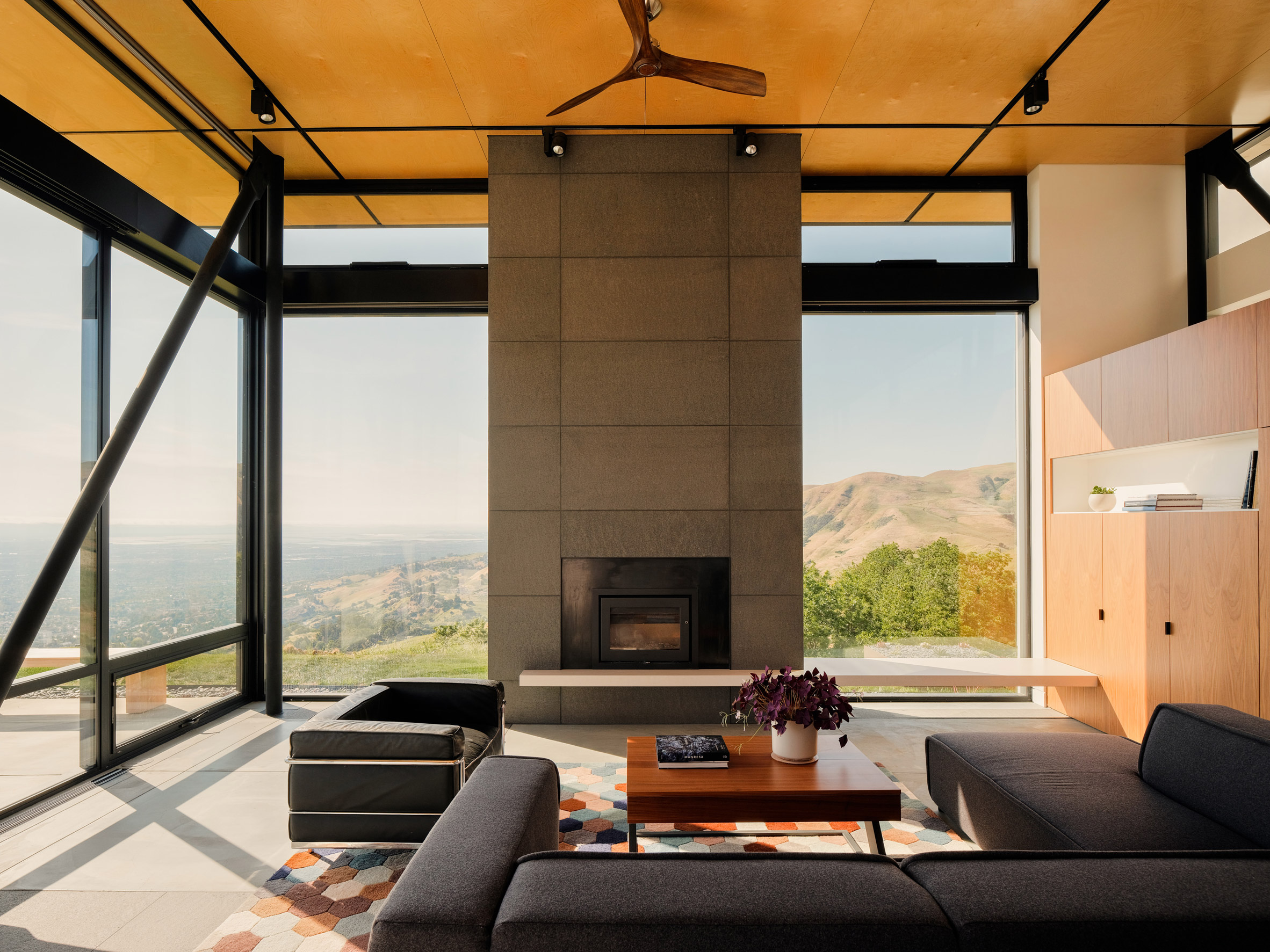 glass screen wall，California，Architecture，