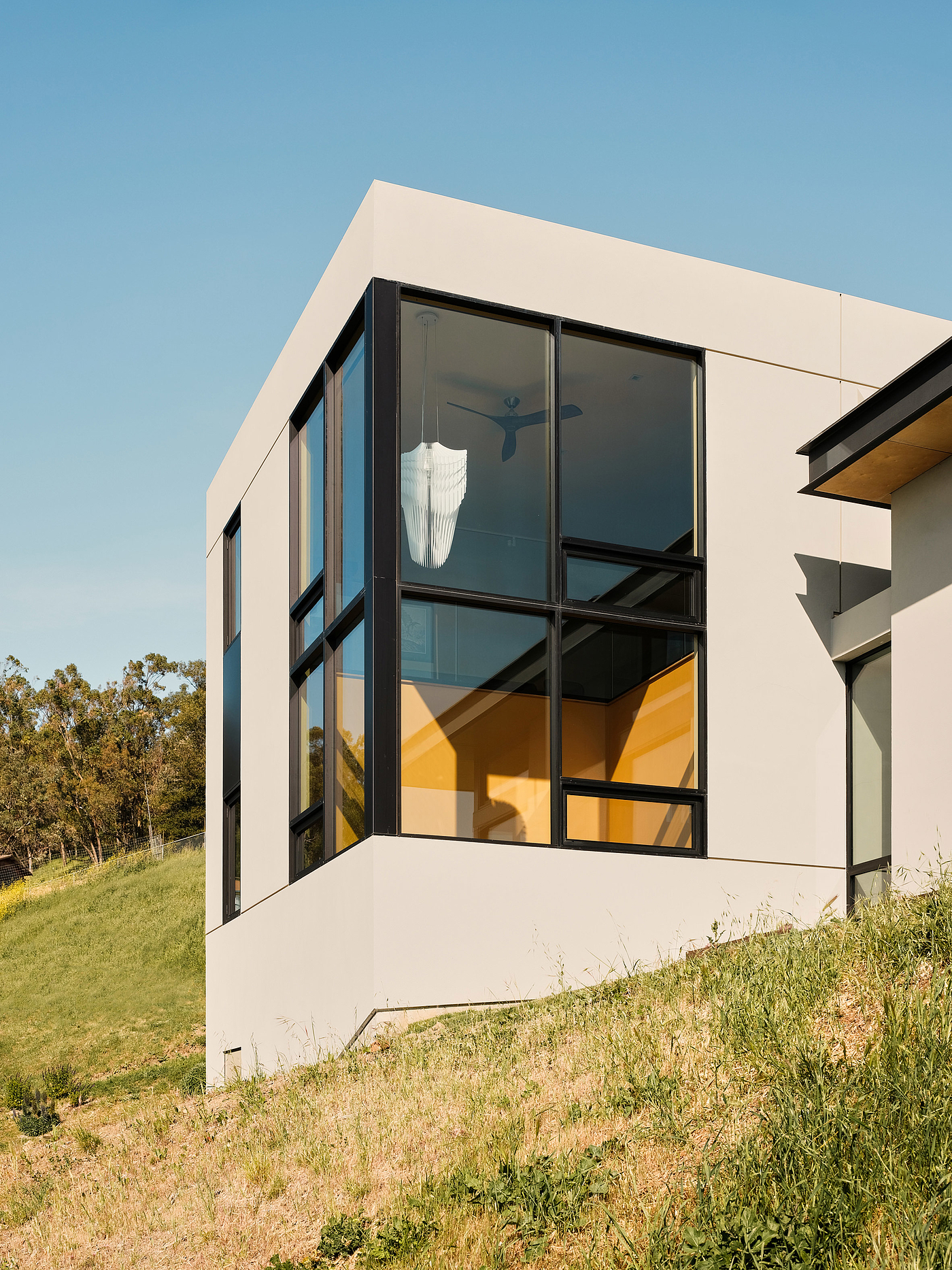 glass screen wall，California，Architecture，