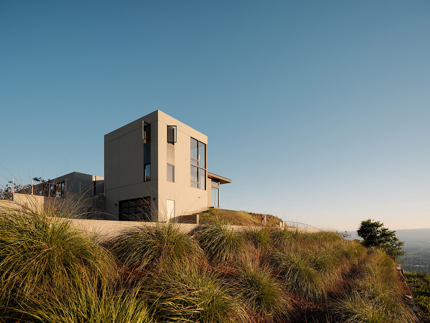 glass screen wall，California，Architecture，