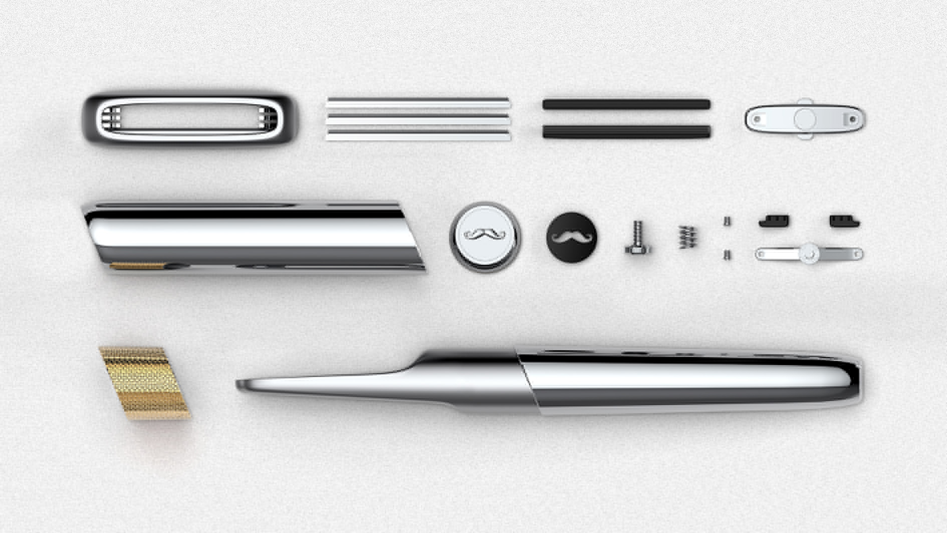 delicate，concept，Render，product design，Bian Jie，modularization，