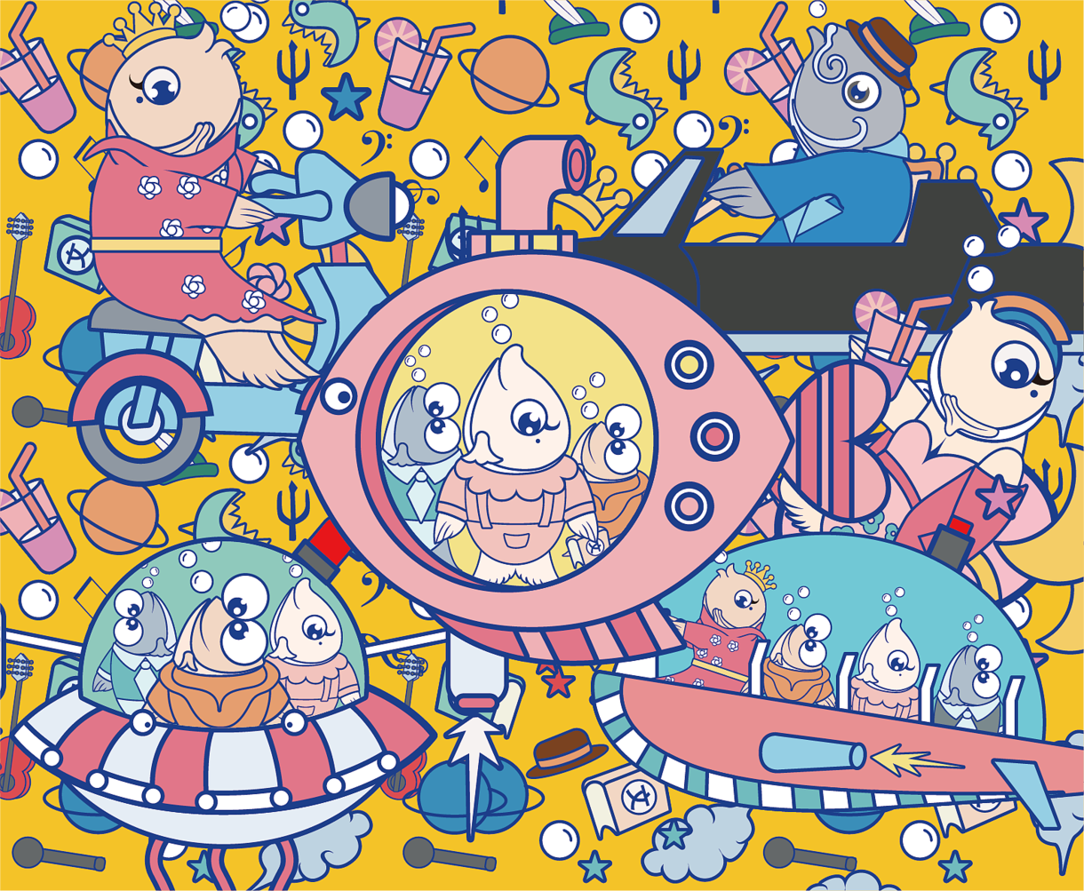 "Meet the fish" IP, can be authorized, can be bought out!，