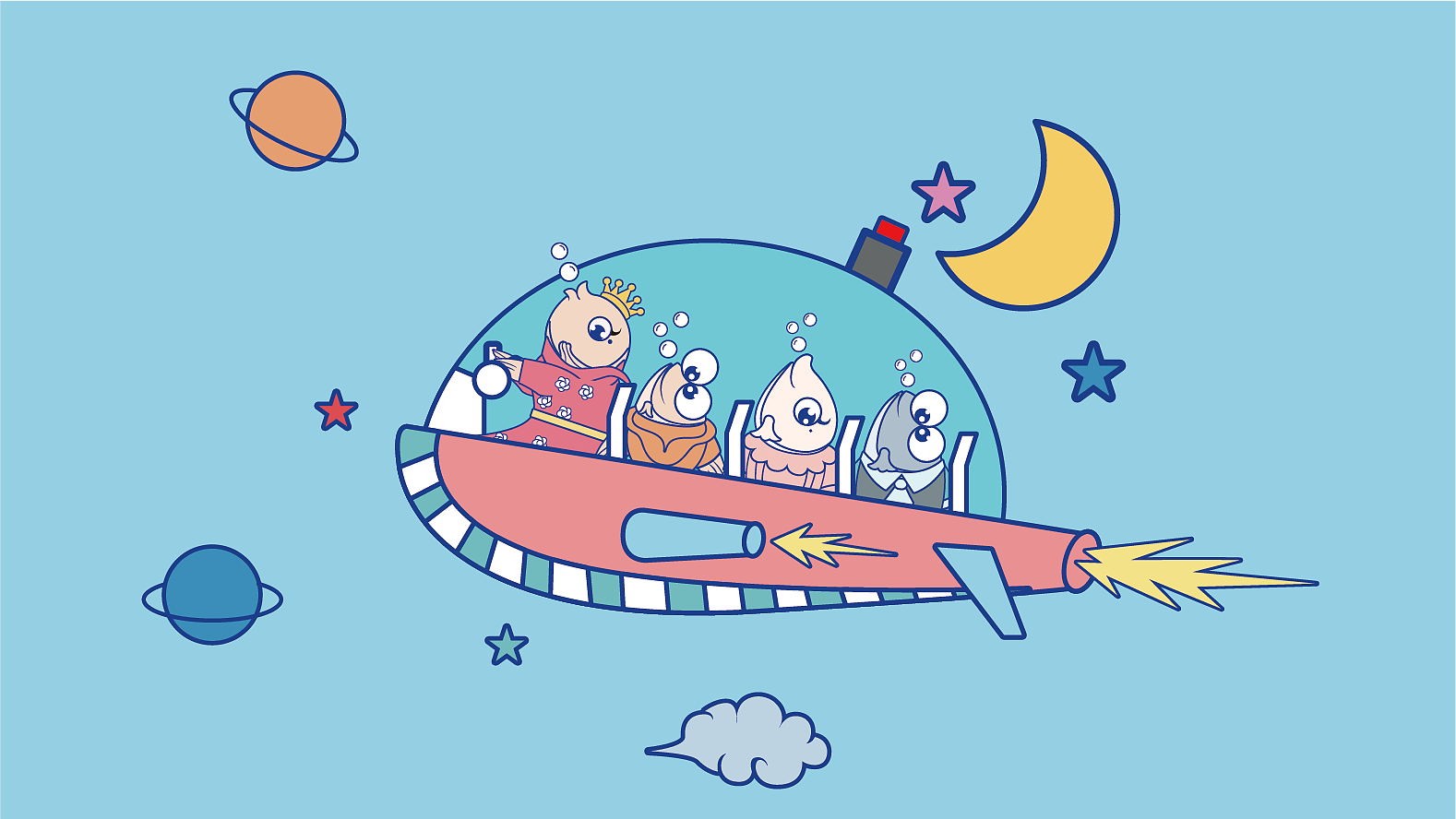 "Meet the fish" IP, can be authorized, can be bought out!，