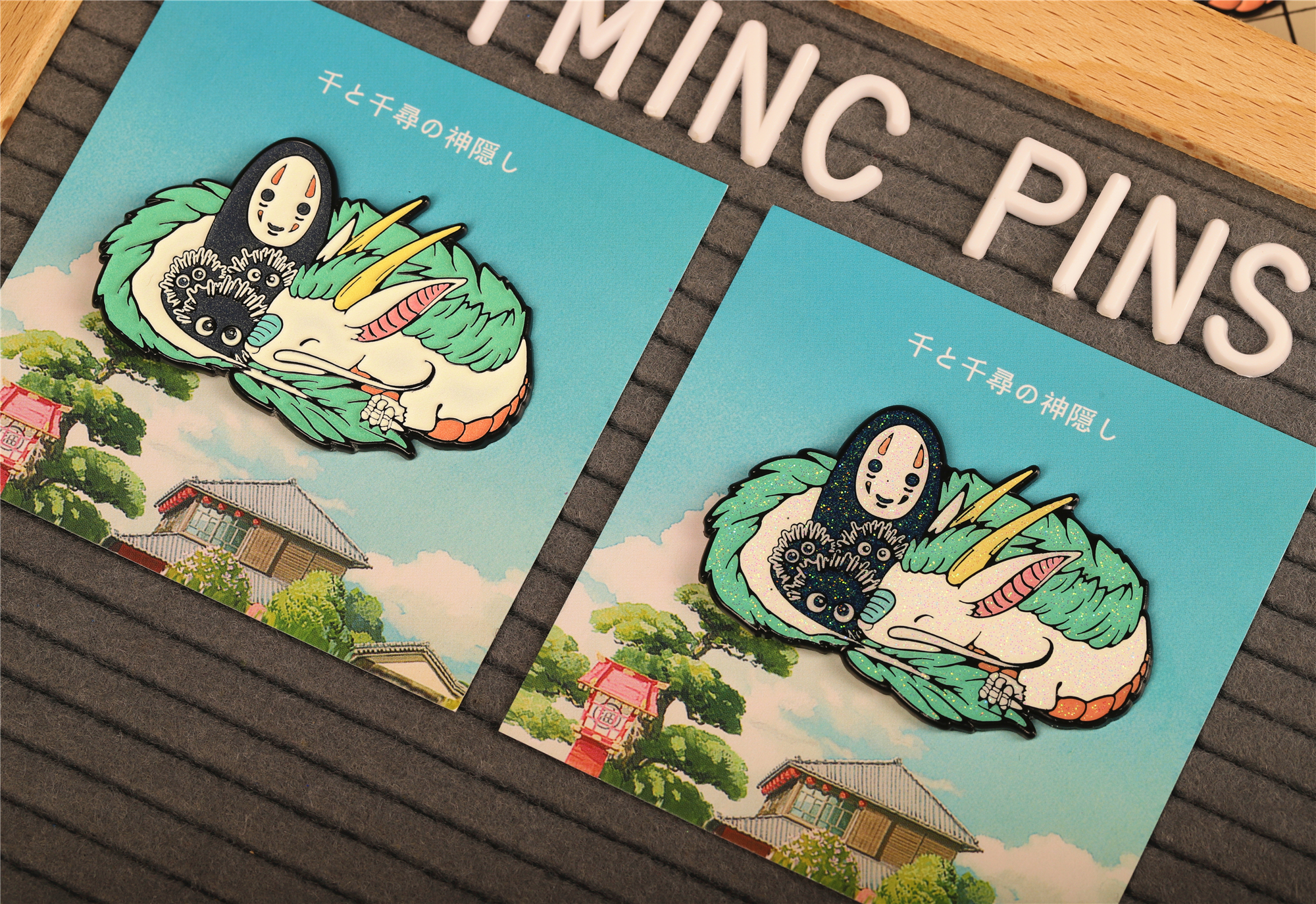 Brooch，badge，Spirited away，Faceless Man，