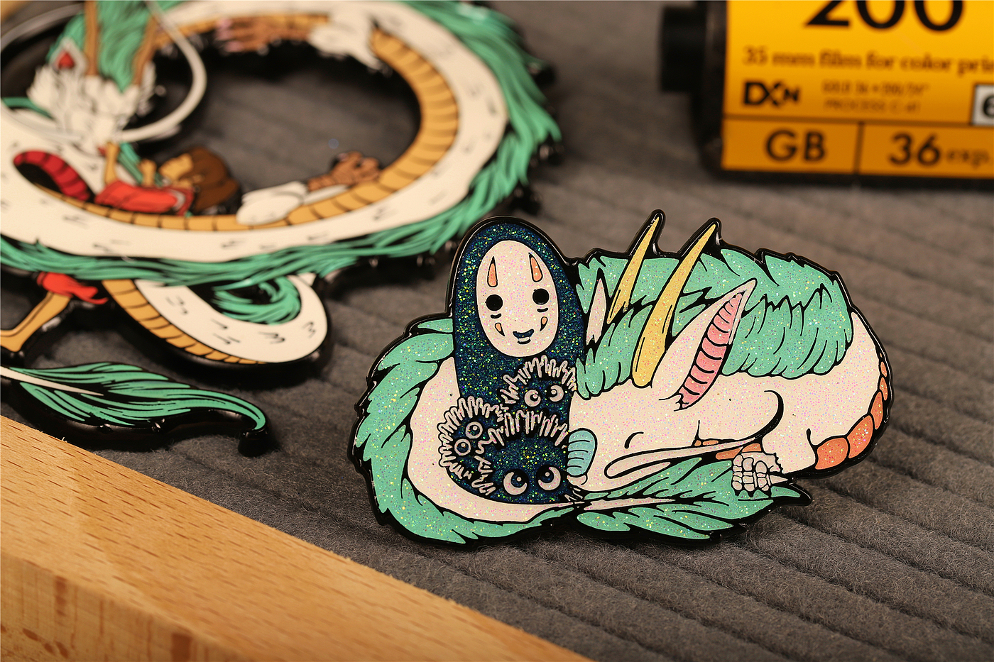 Brooch，badge，Spirited away，Faceless Man，