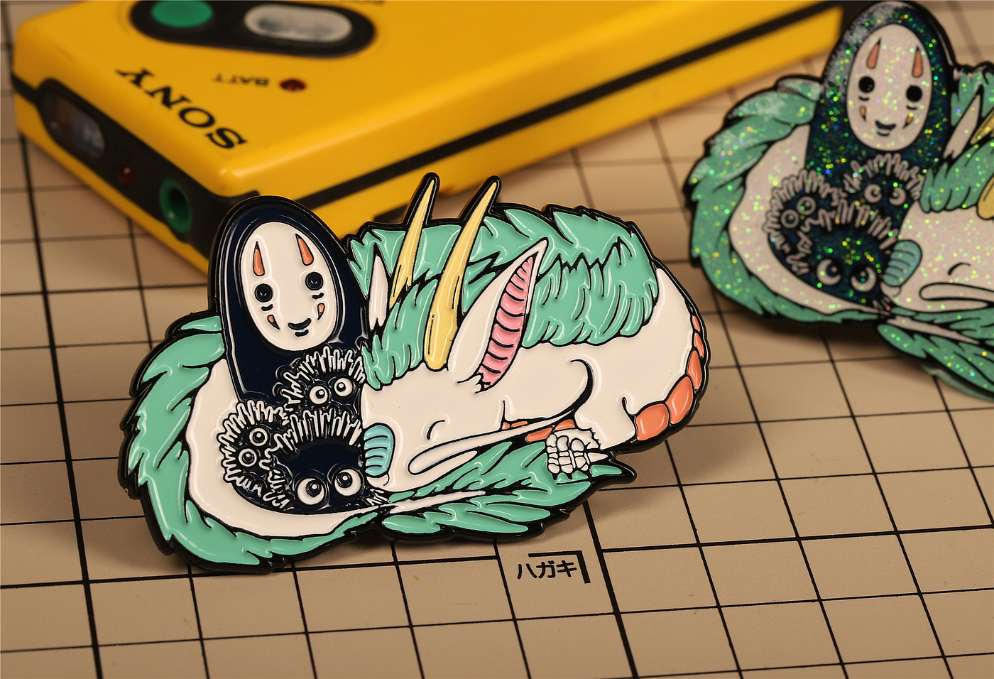 Brooch，badge，Spirited away，Faceless Man，