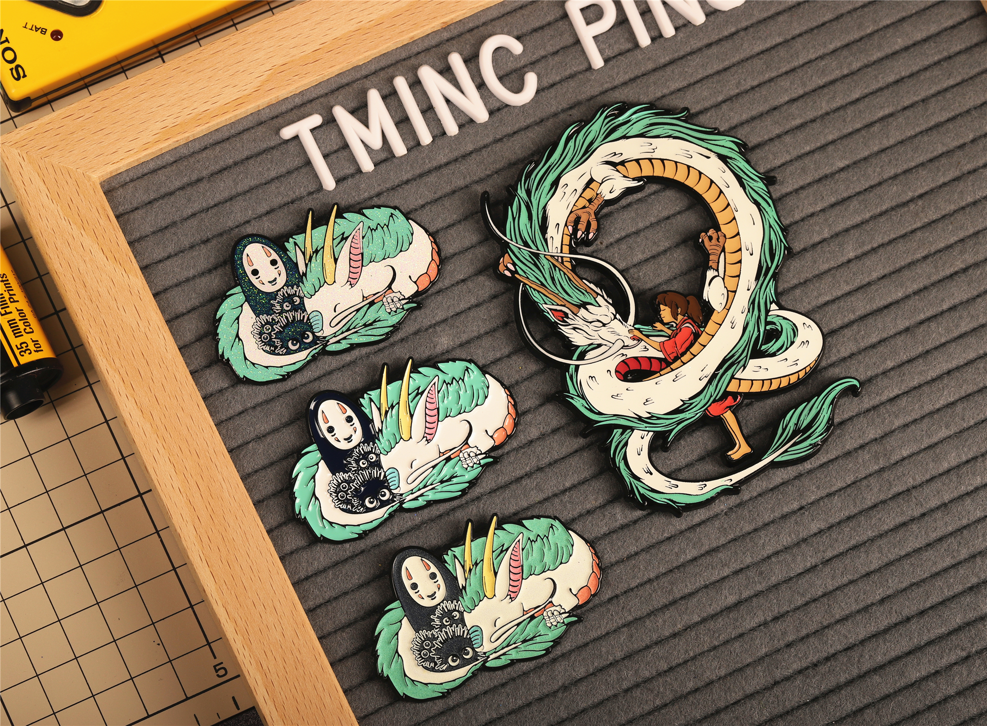 Brooch，badge，Spirited away，Faceless Man，