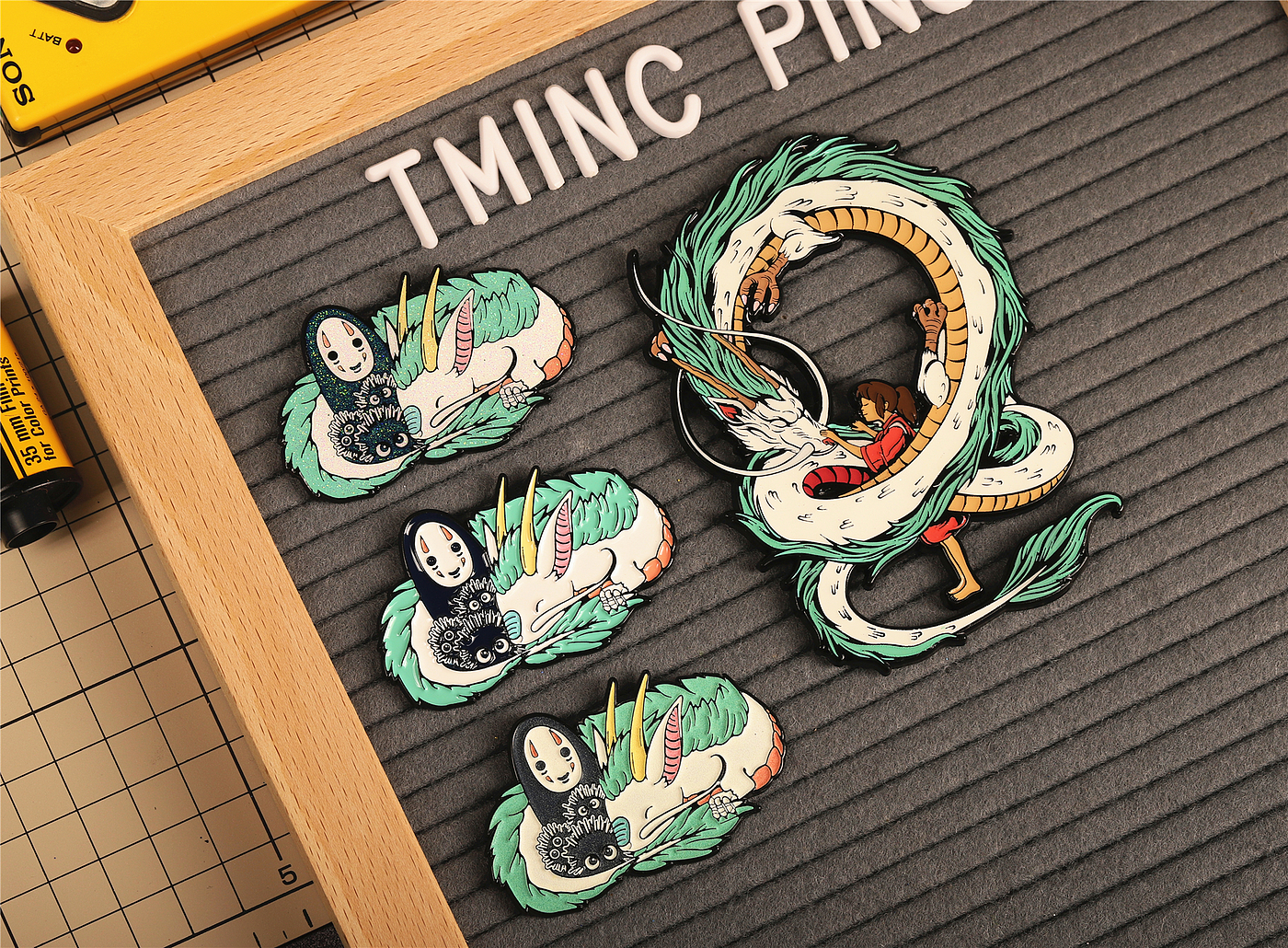 Brooch，badge，Spirited away，Faceless Man，