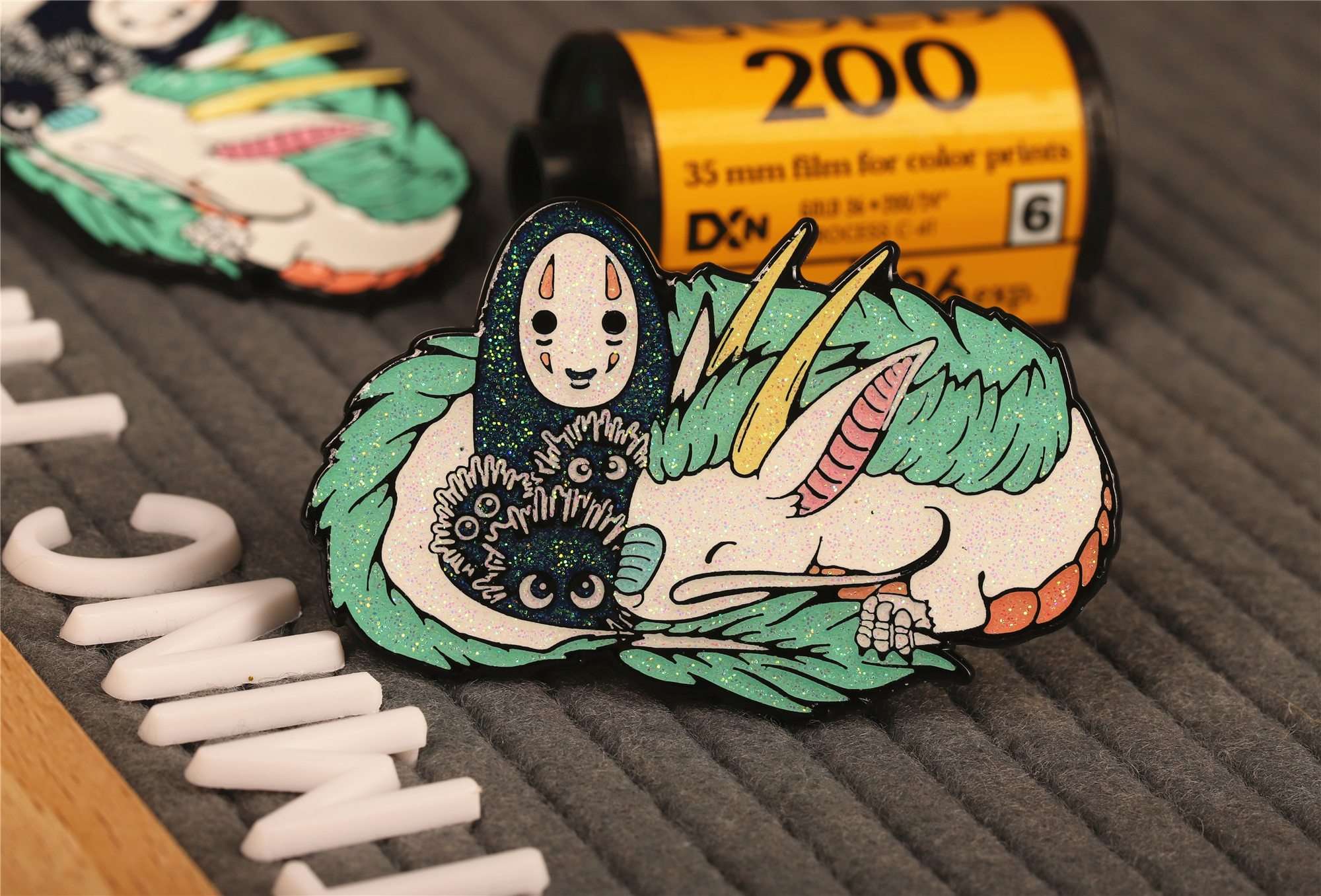 Brooch，badge，Spirited away，Faceless Man，