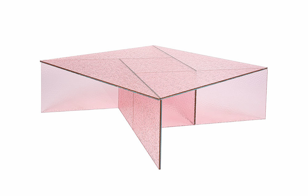 ASPA，Glass，geometry，Coffee table，Side table，