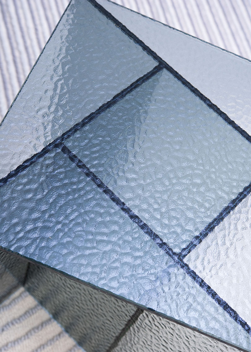 ASPA，Glass，geometry，Coffee table，Side table，