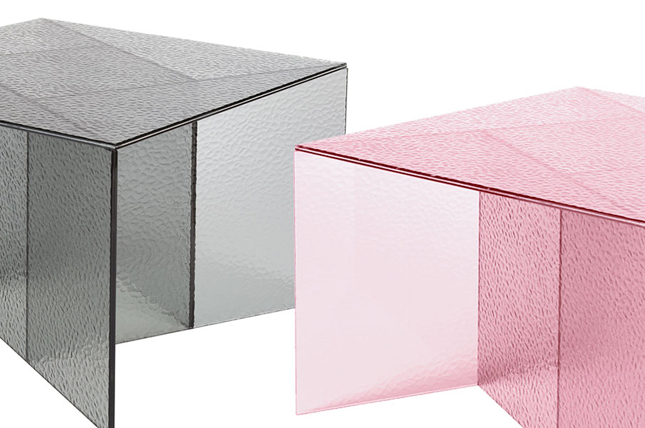 ASPA，Glass，geometry，Coffee table，Side table，