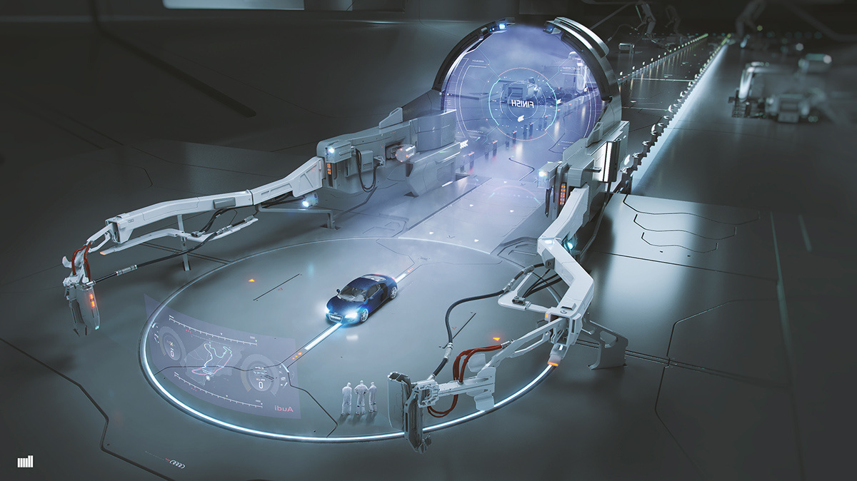 automobile，science and technology，high-end，vision，Industry，