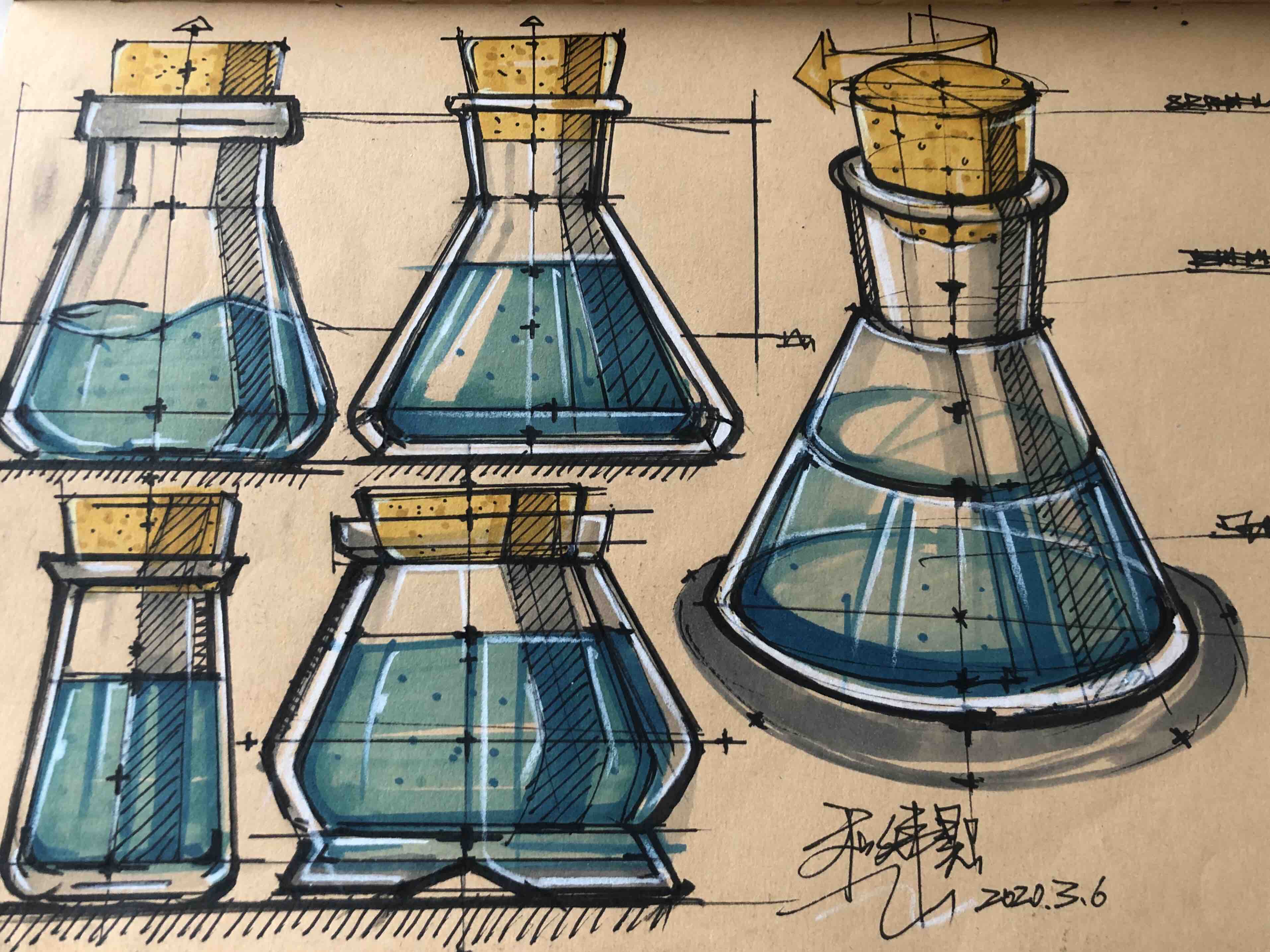 Copy，Hand drawn，sketch，industrial design，product design，Postgraduate entrance examination，